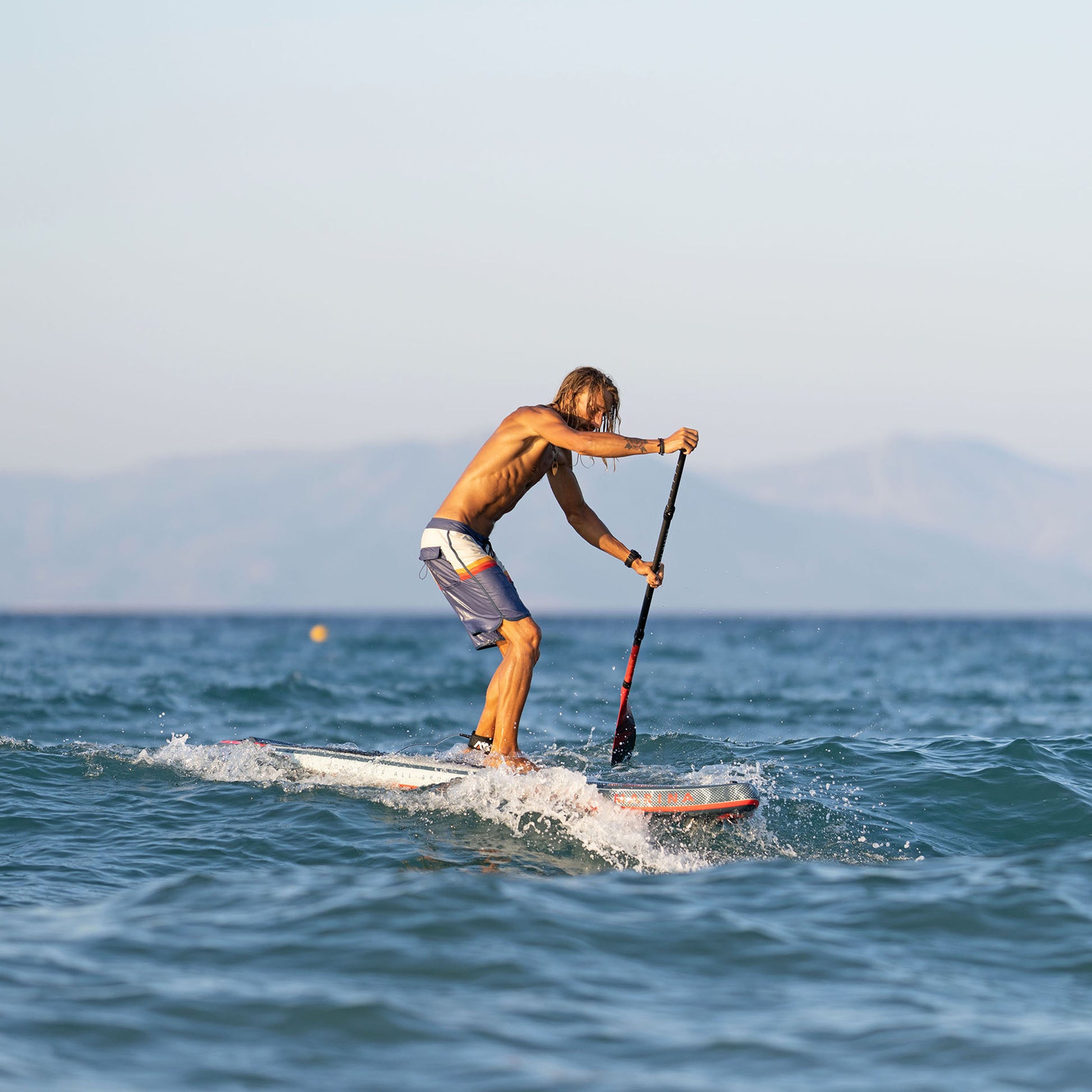 Aqua Marina - WAVE 8' 8" Surf Inflatable Stand Up Paddle Board (iSup) - Aqua Marina