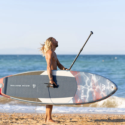 Aqua Marina - WAVE 8' 8" Surf Inflatable Stand Up Paddle Board (iSup) - Aqua Marina