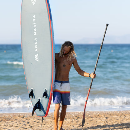 Aqua Marina - WAVE 8' 8" Surf Inflatable Stand Up Paddle Board (iSup) - Aqua Marina