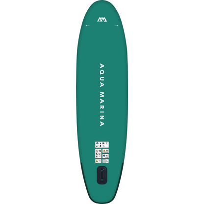 Aqua Marina - BREEZE 9'10" All-Around Inflatable Stand Up Paddle Board (iSup) - Aqua Marina