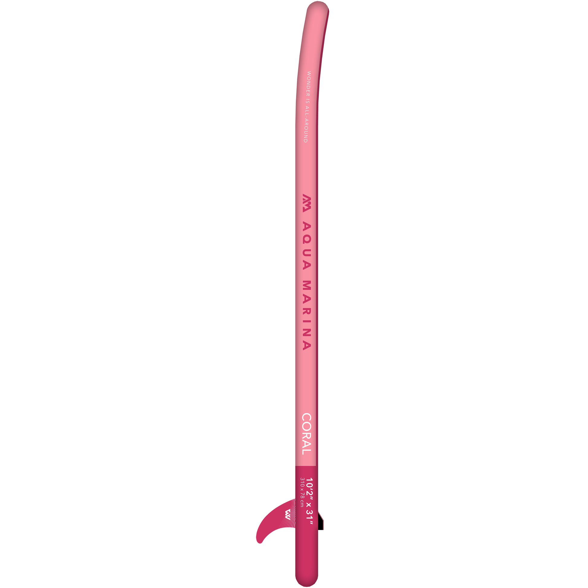 Aqua Marina - CORAL 10'2" (Raspberry) Advanced All-Around Inflatable Stand Up Paddle Board (iSup) - Aqua Marina