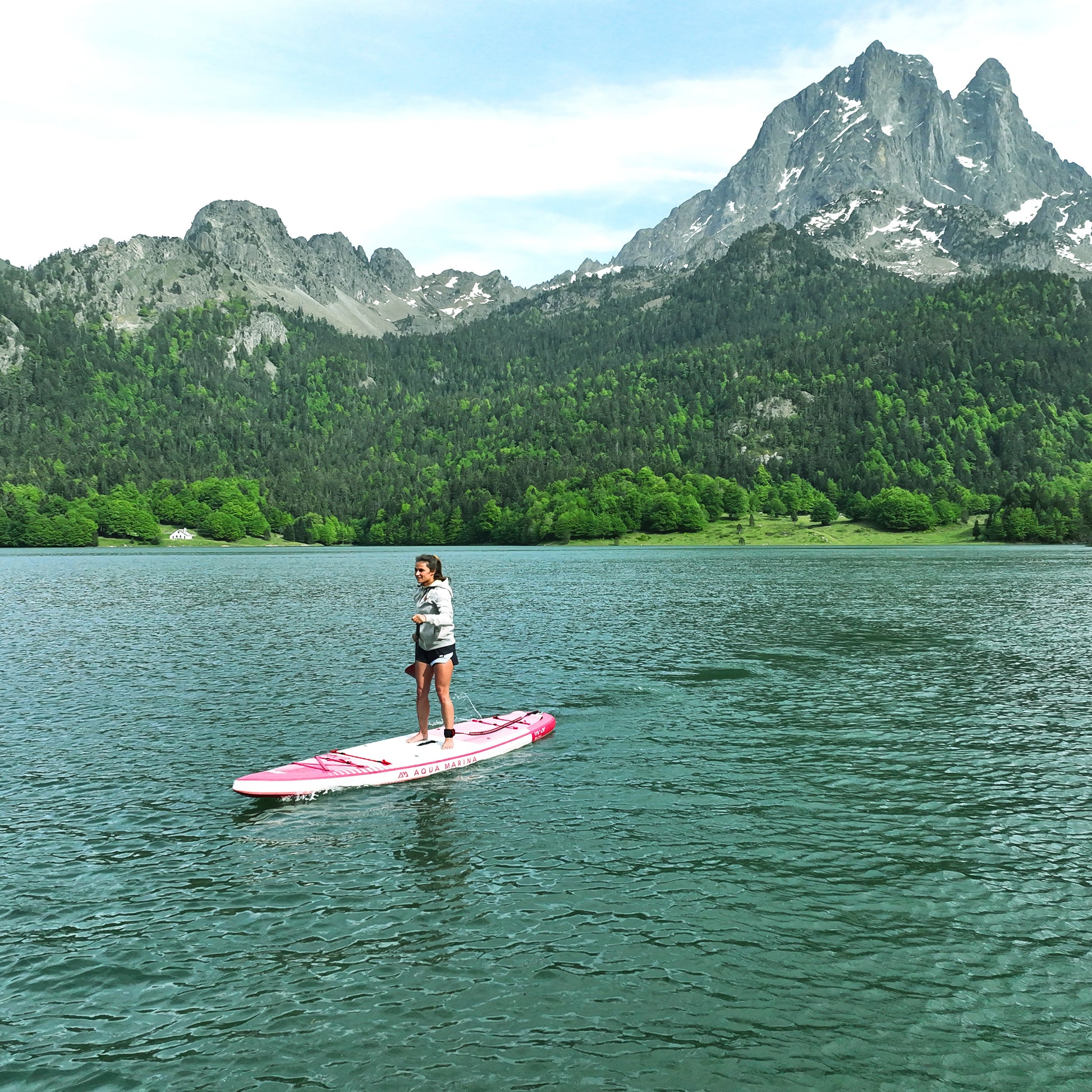 Aqua Marina - CORAL Touring (Raspberry) 11' 6" Inflatable Stand Up Paddle Board (iSup) - Aqua Marina