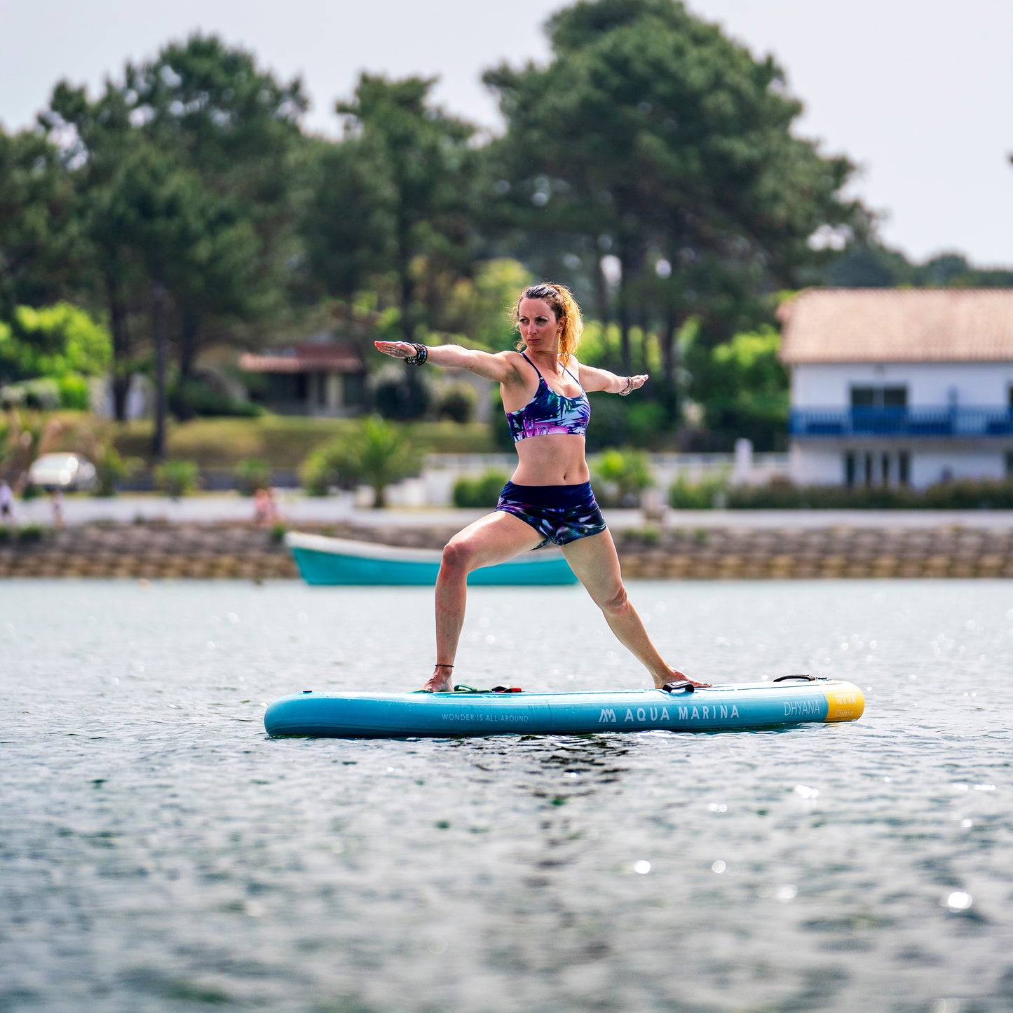 Aqua Marina - DHYANA Fitness 10' 8" Inflatable Stand Up Paddle Board (iSup) - Aqua Marina