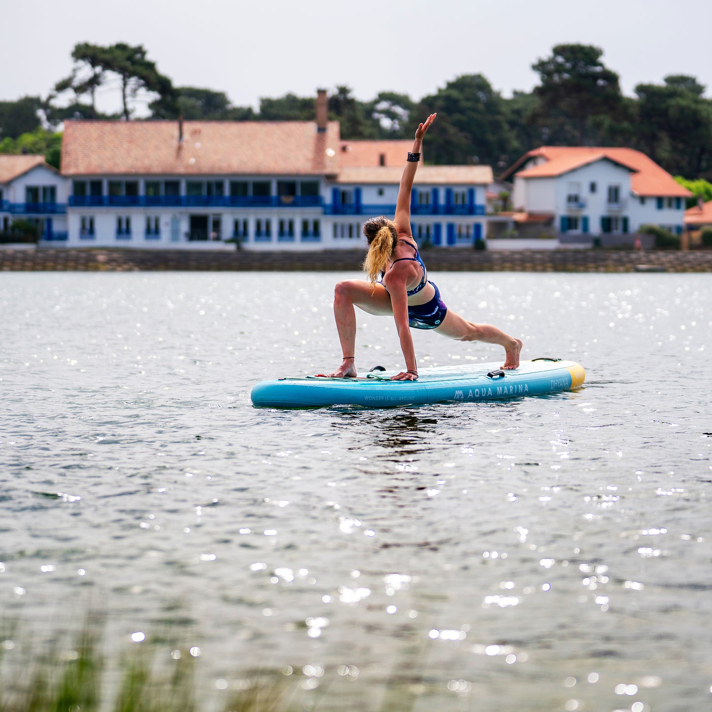 Aqua Marina - DHYANA Fitness 10' 8" Inflatable Stand Up Paddle Board (iSup) - Aqua Marina