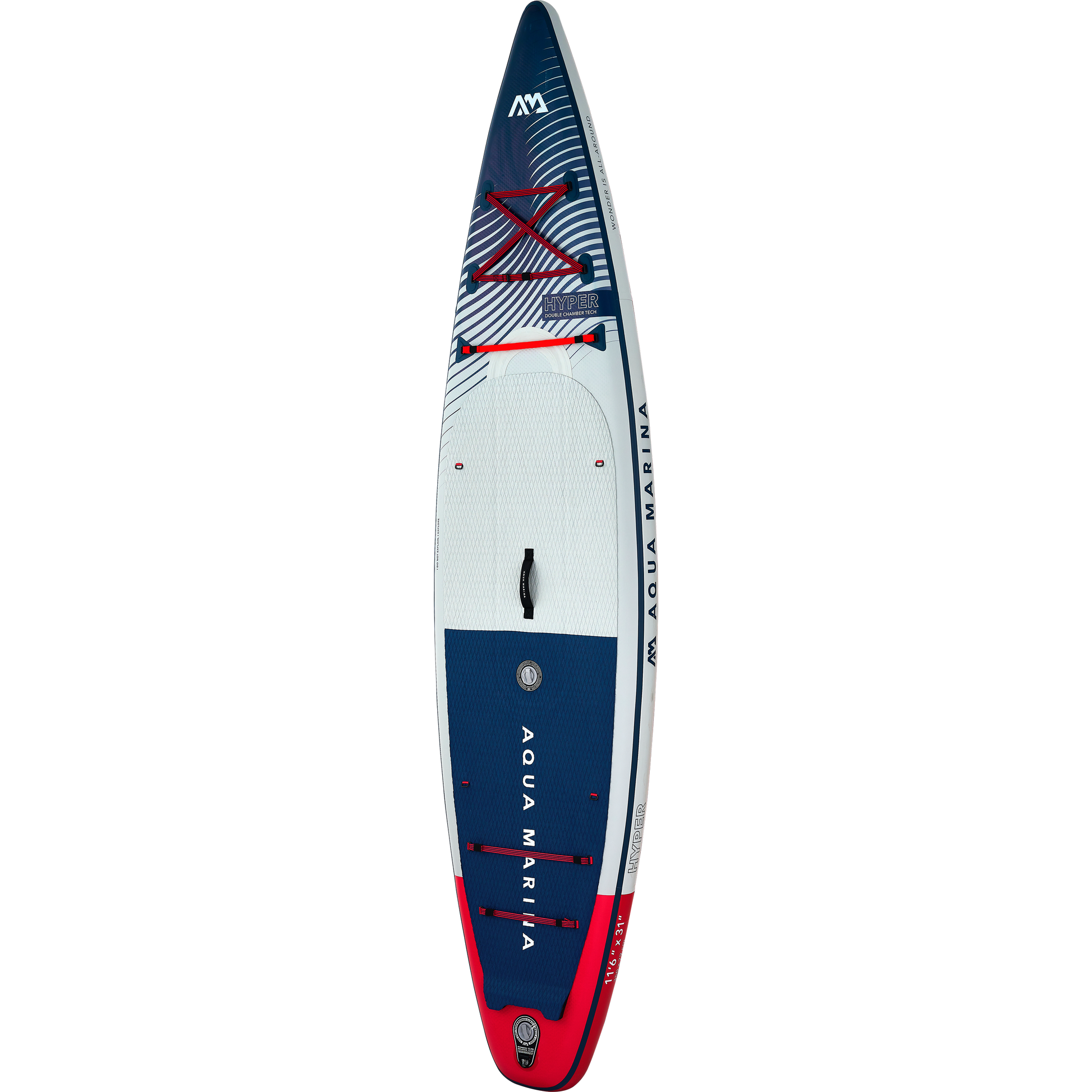 Aqua Marina - HYPER Touring 12' 6" Inflatable Stand Up Paddle Board (iSup) - Aqua Marina