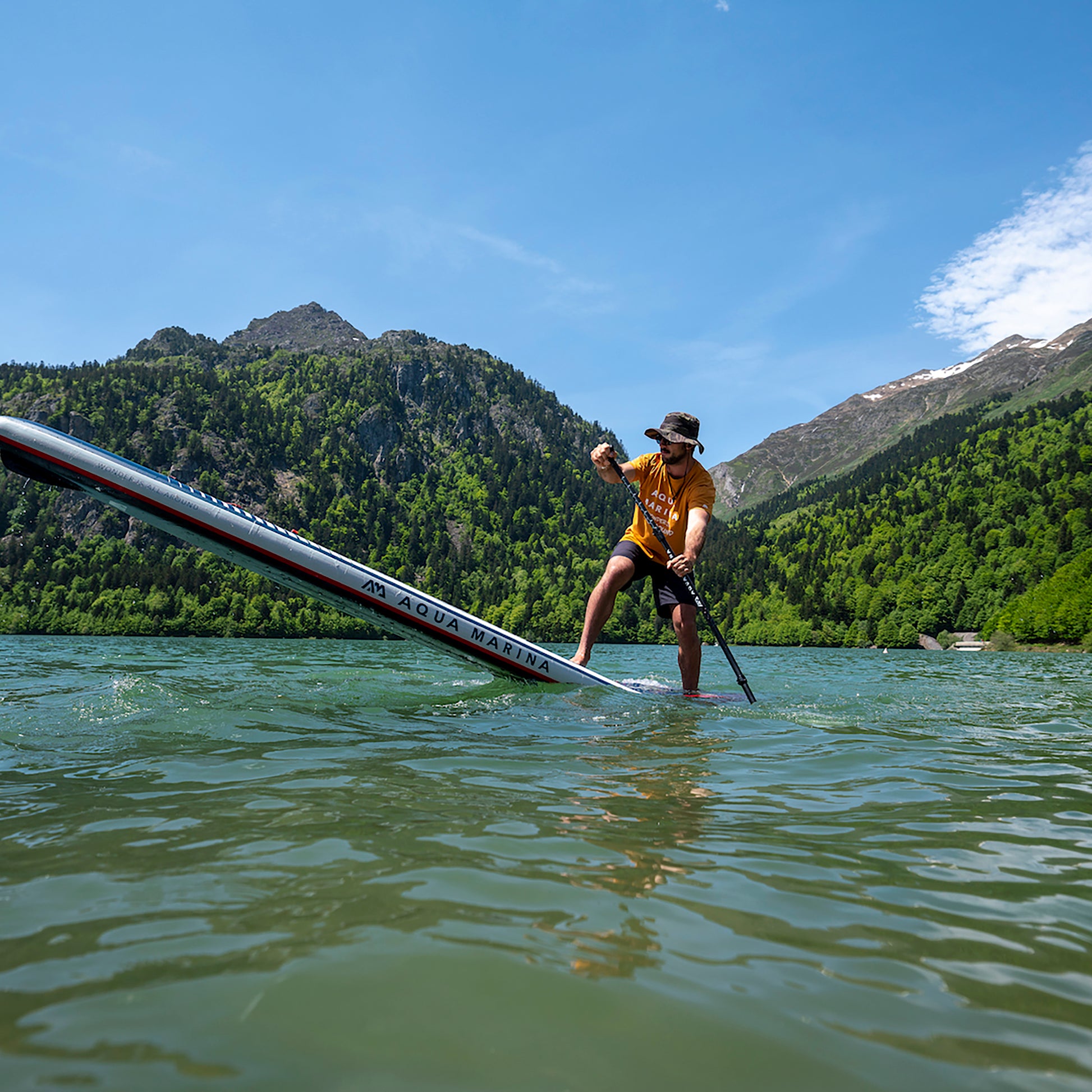 Aqua Marina - HYPER Touring 12' 6" Inflatable Stand Up Paddle Board (iSup) - Aqua Marina