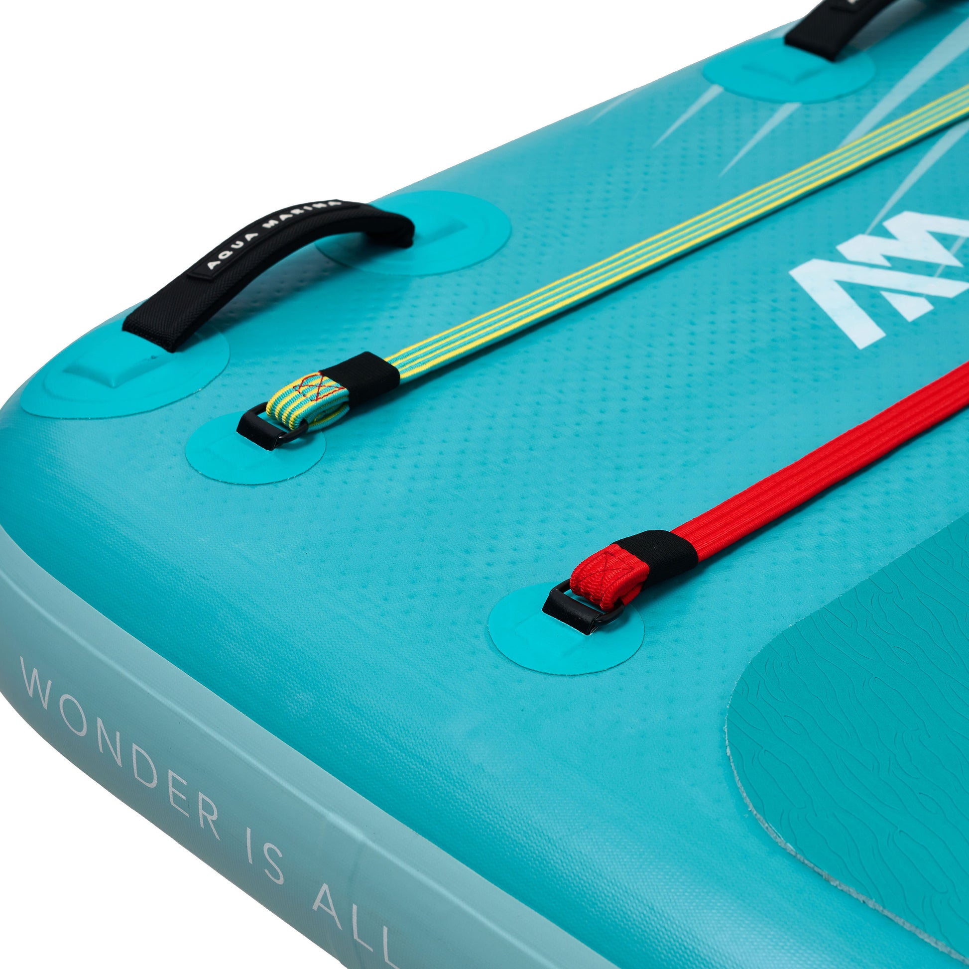 Aqua Marina - PEACE 8'2" Inflatable Fitness Mat w/Carry Strap - Aqua Marina