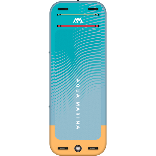 Aqua Marina - PEACE 8'2" Inflatable Fitness Mat w/Carry Strap - Aqua Marina