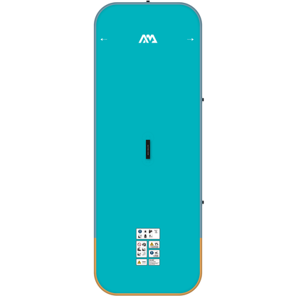 Aqua Marina - PEACE 8'2" Inflatable Fitness Mat w/Carry Strap - Aqua Marina