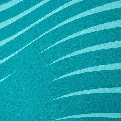 Aqua Marina - PEACE 8'2" Inflatable Fitness Mat w/Carry Strap - Aqua Marina