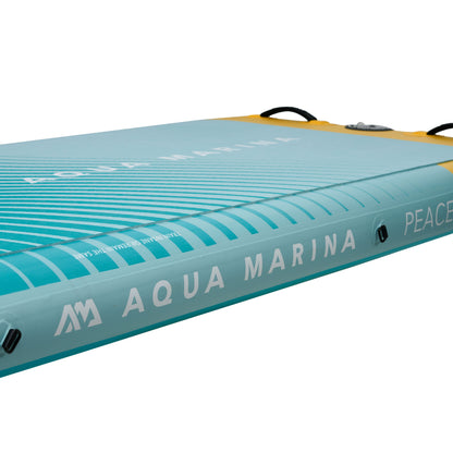 Aqua Marina - PEACE 8'2" Inflatable Fitness Mat w/Carry Strap - Aqua Marina