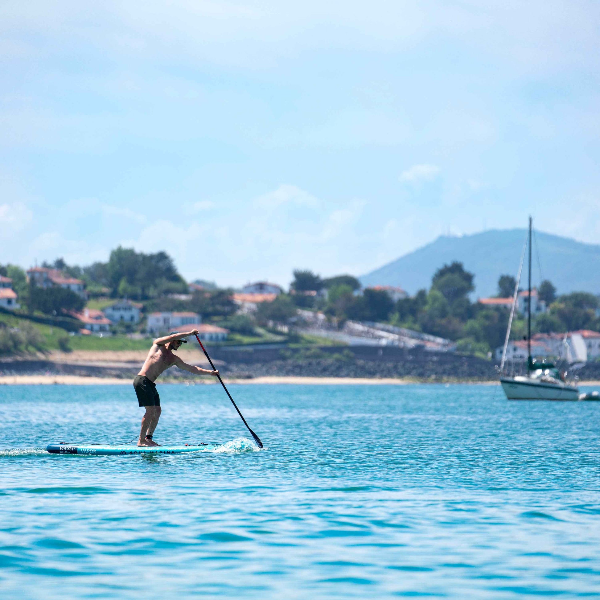 Aqua Marina - VAPOR 10'4"All-Around Inflatable Stand Up Paddle Board (iSup)