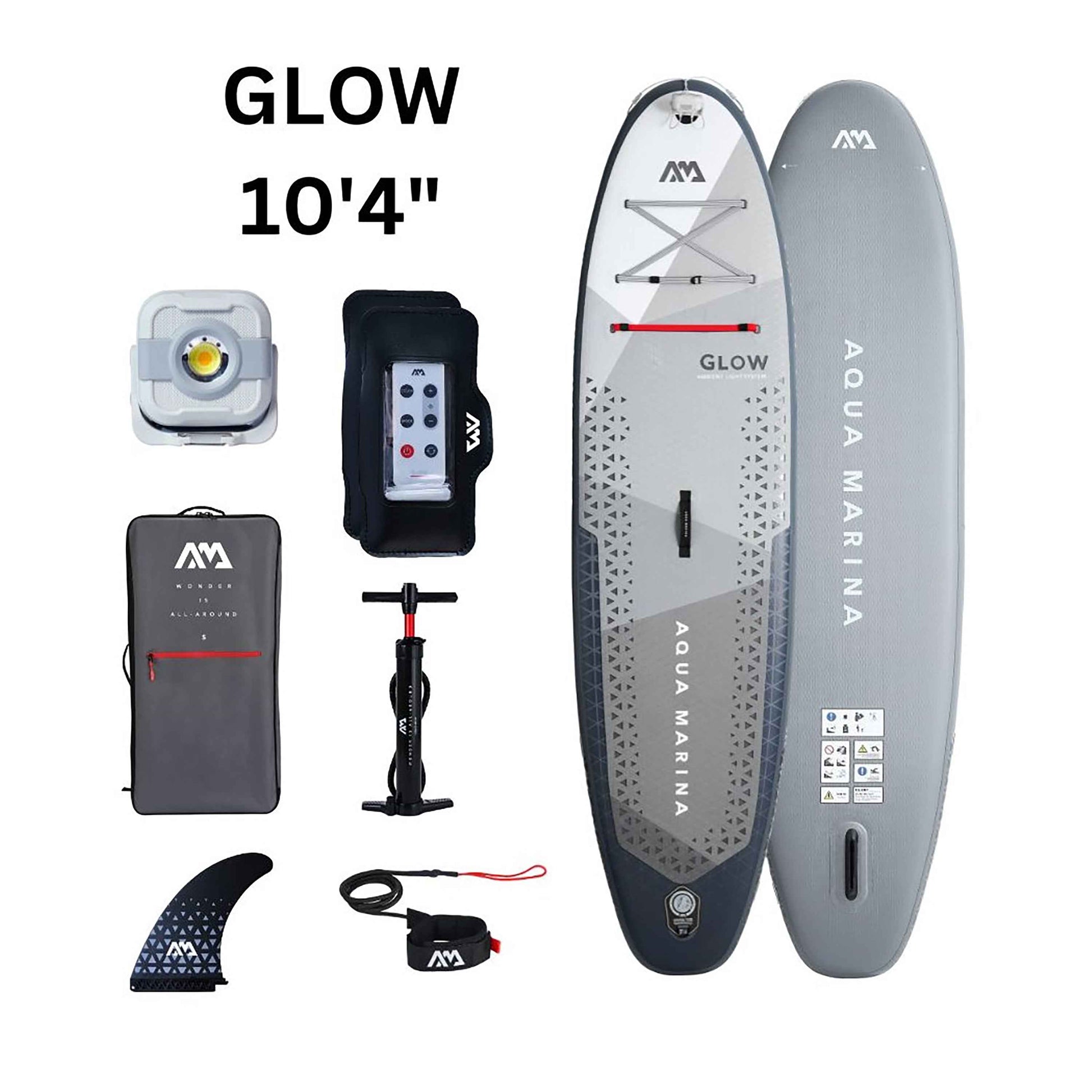 Aqua Marina - GLOW 10'4" All-around iSUP with Ambient Light System