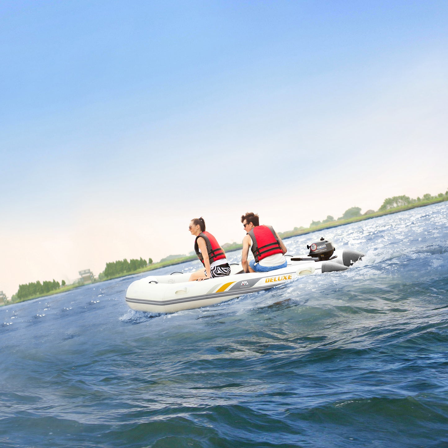 Aqua Marina - Deluxe Sports Boat w/Aluminum Deck - Aqua Marina