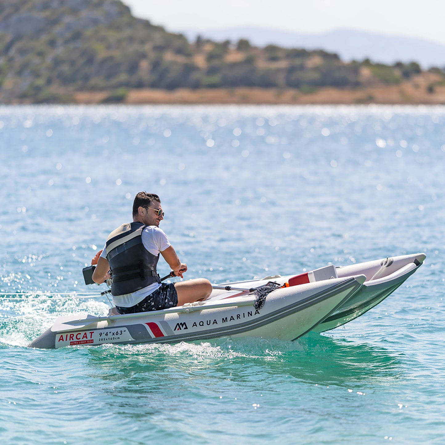 Aqua Marina - Aircat Inflatable Catamaran 9'4" - Aqua Marina