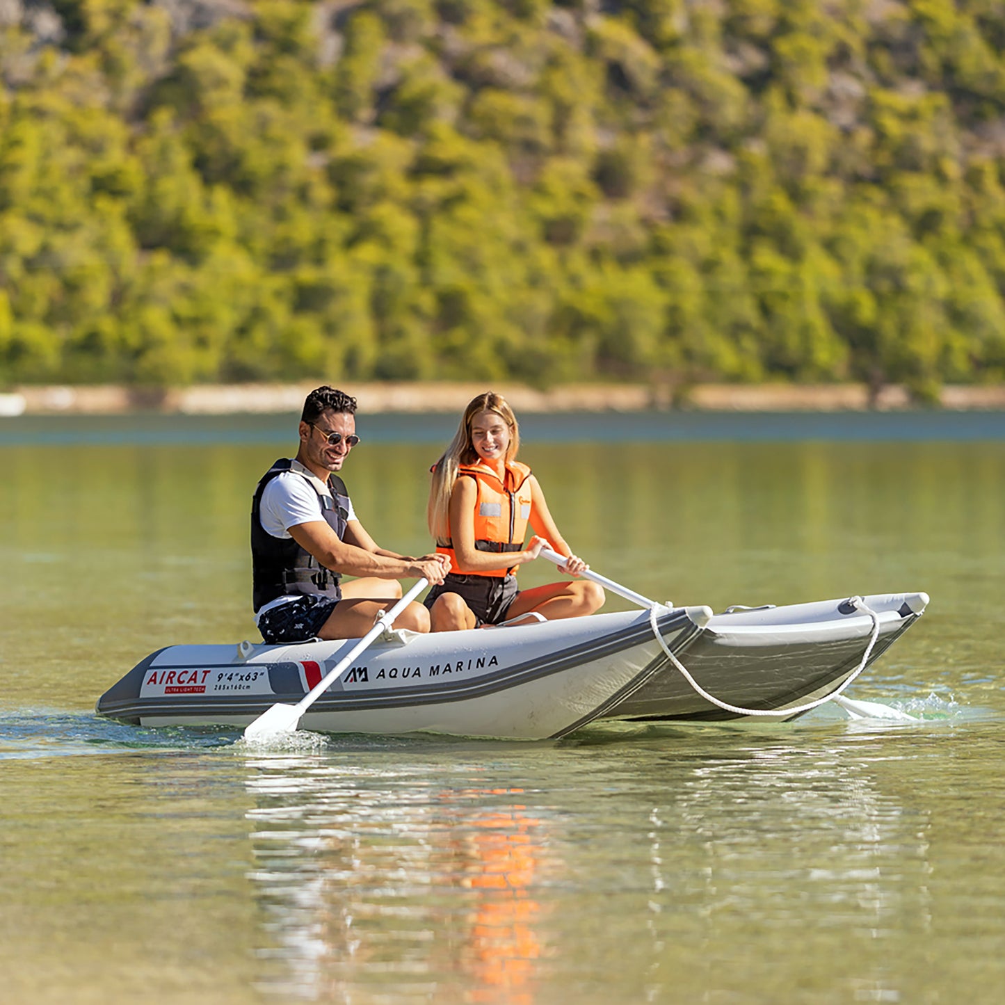 Aqua Marina - Aircat Inflatable Catamaran 9'4" - Aqua Marina