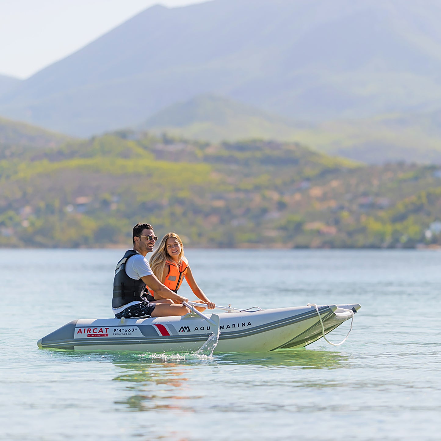 Aqua Marina - Aircat Inflatable Catamaran 9'4" - Aqua Marina