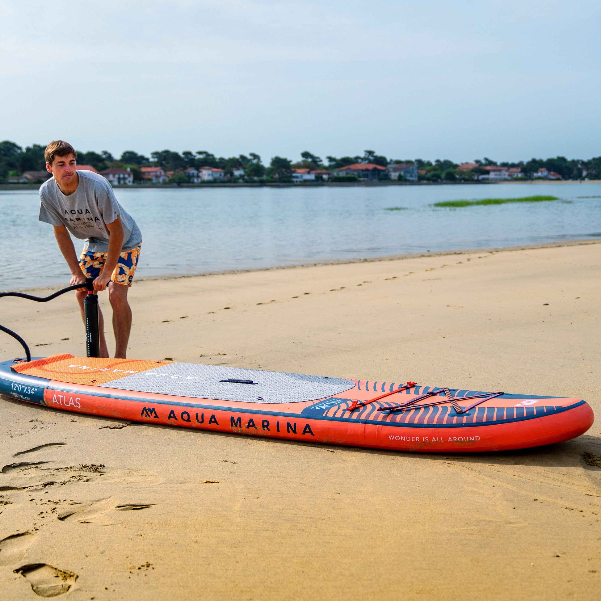 Aqua Marina - ATLAS 12'0" Advanced All-Around Inflatable Stand Up Paddle Board (iSup)