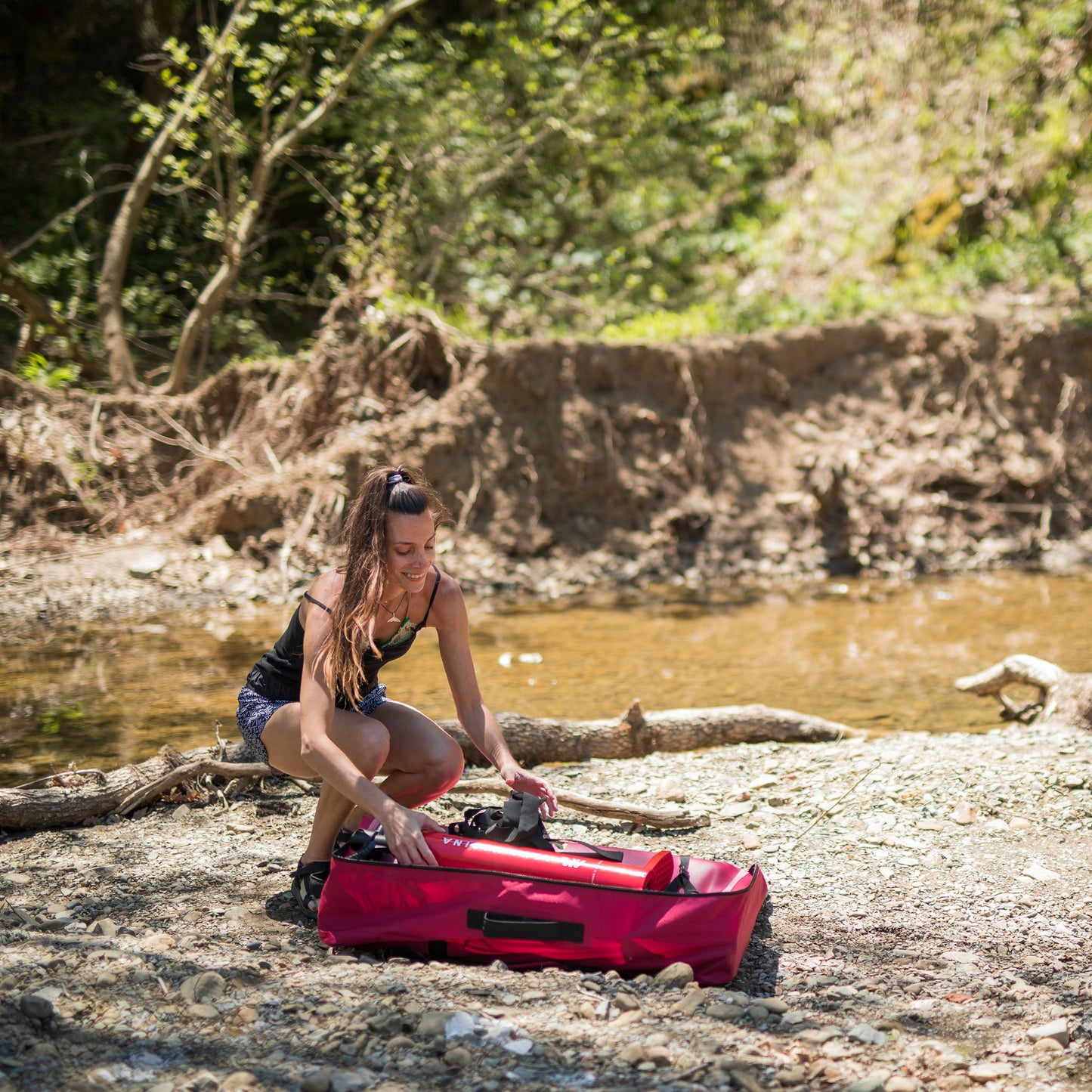 Aqua Marina -- CORAL Premium Zip Backpack - S - Aqua Marina