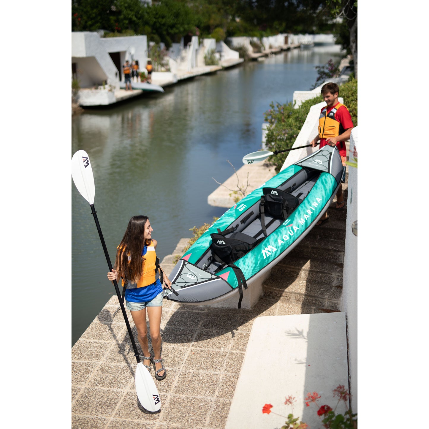 Aqua Marina - LAXO 320 Recreational 2-person Kayak - Aqua Marina