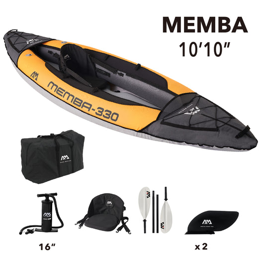 Aqua Marina -- MEMBA 330 1-person Kayak - Aqua Marina