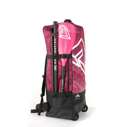 Aqua Marina - Premium Luggage Bag - (Raspberry) with rolling wheel 132L - Aqua Marina