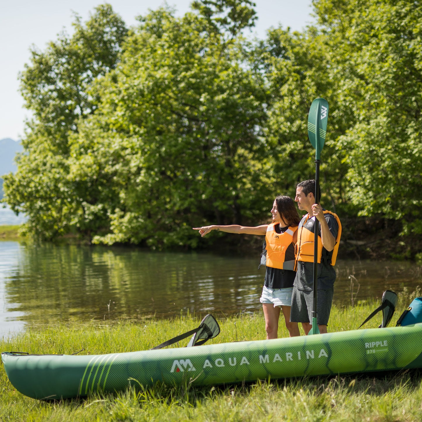 Aqua Marina - RIPPLE 370 Recreational Canoe-3 person - Aqua Marina