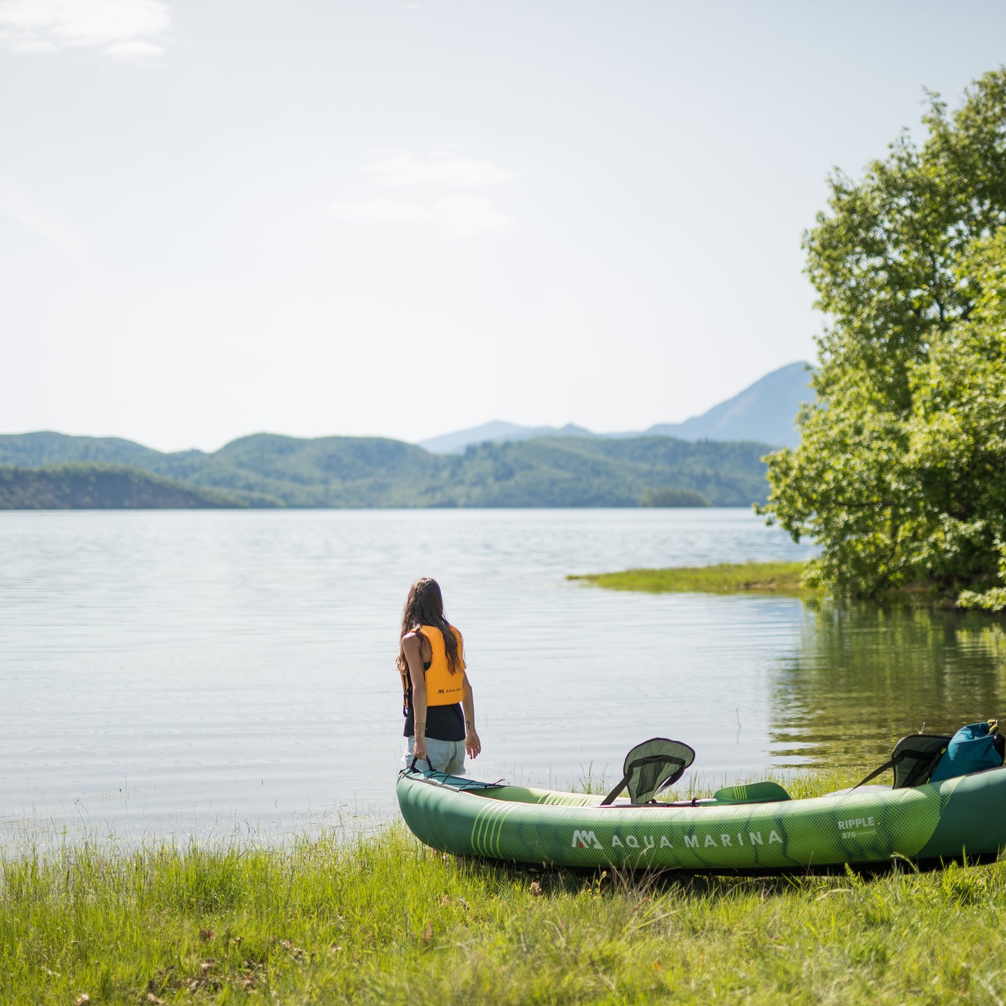 Aqua Marina - RIPPLE 370 Recreational Canoe-3 person - Aqua Marina
