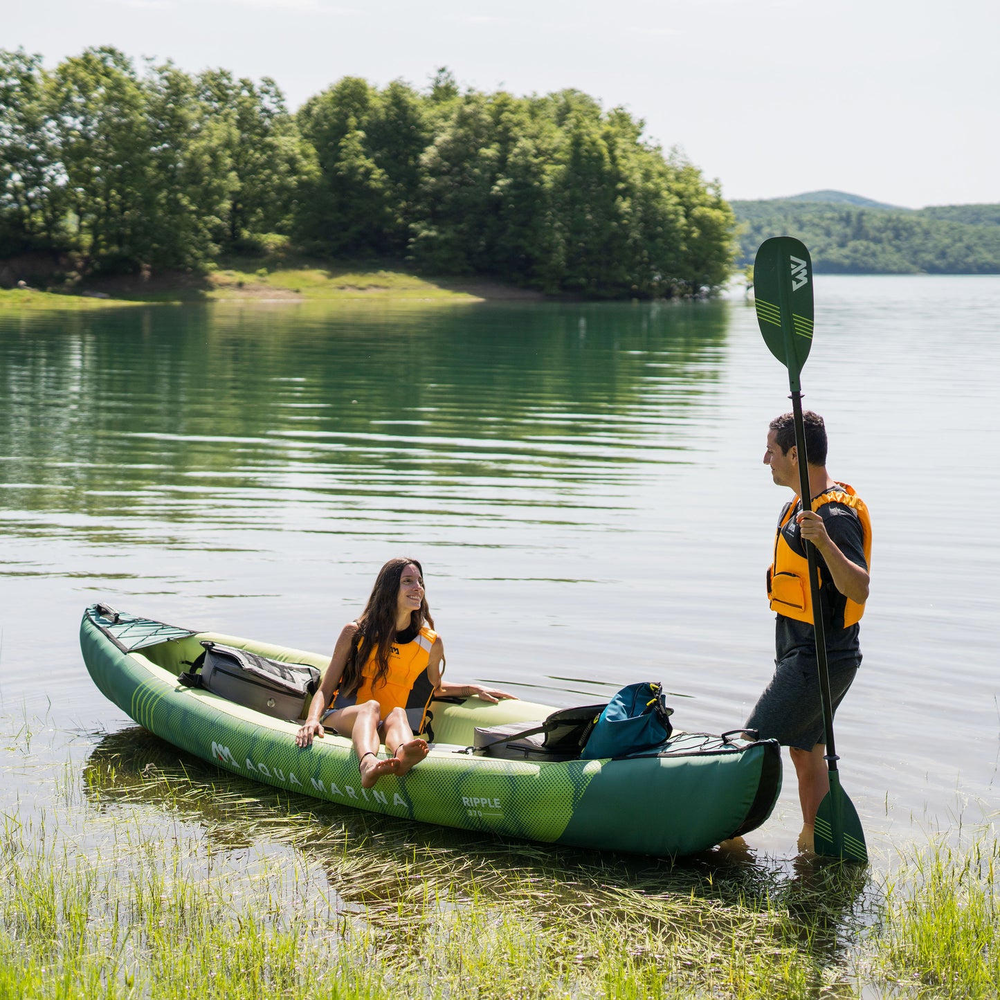 Aqua Marina - RIPPLE 370 Recreational Canoe-3 person - Aqua Marina
