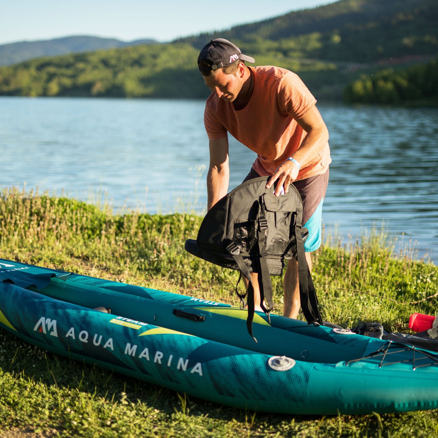 Aqua Marina - STEAM 312 10'3" Inflatable 1-person Kayak - Aqua Marina