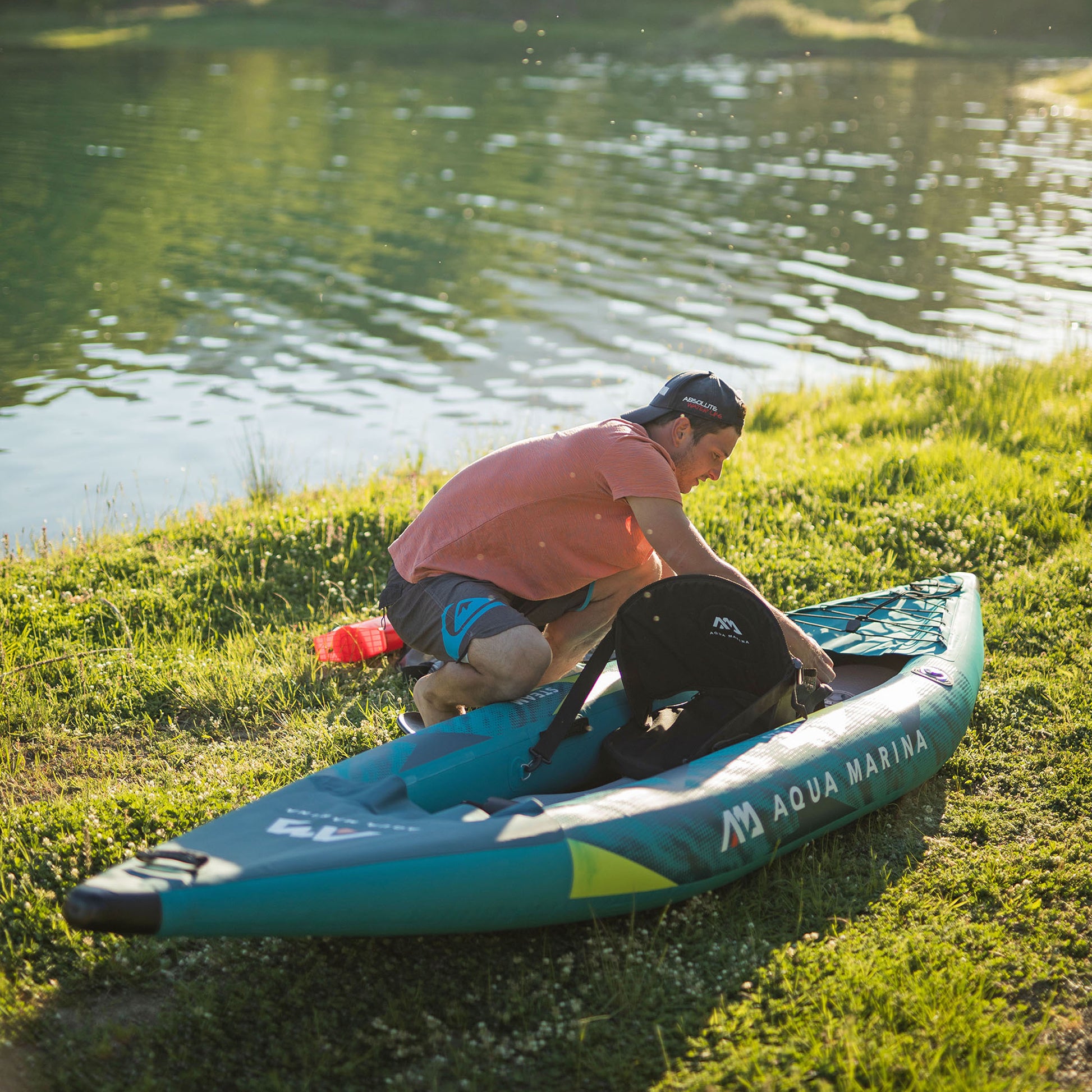 Aqua Marina - STEAM 312 10'3" Inflatable 1-person Kayak - Aqua Marina