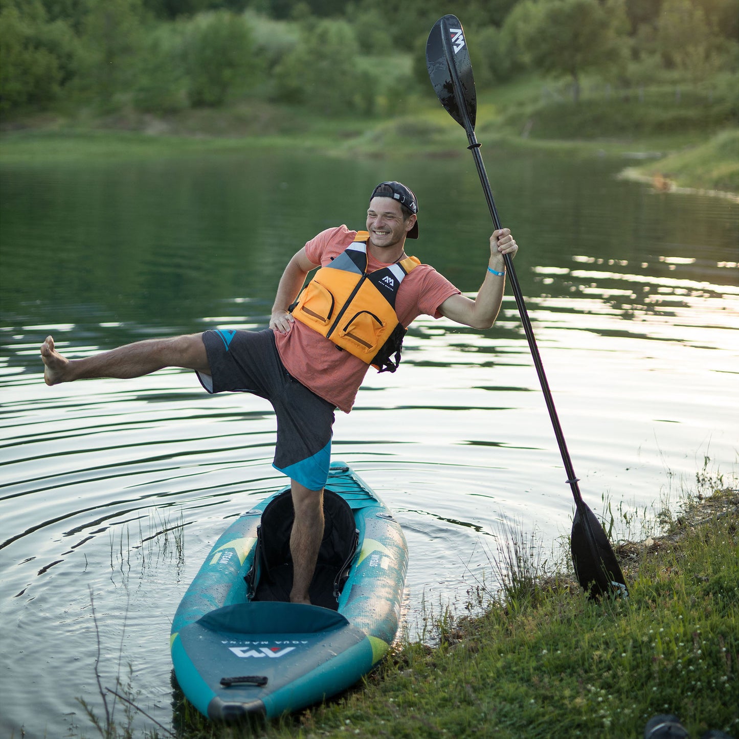 Aqua Marina - STEAM 312 10'3" Inflatable 1-person Kayak - Aqua Marina