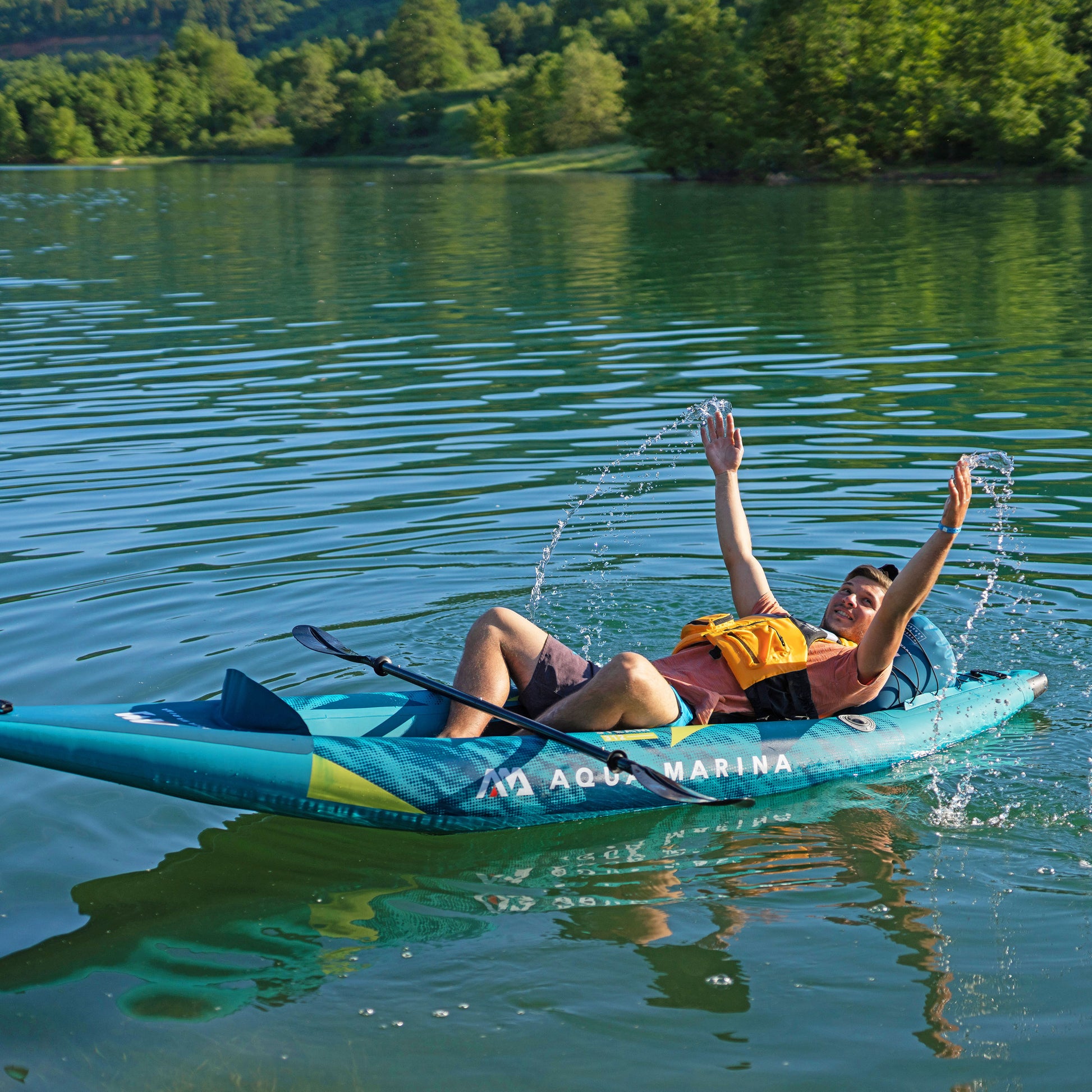 Aqua Marina - STEAM 312 10'3" Inflatable 1-person Kayak - Aqua Marina