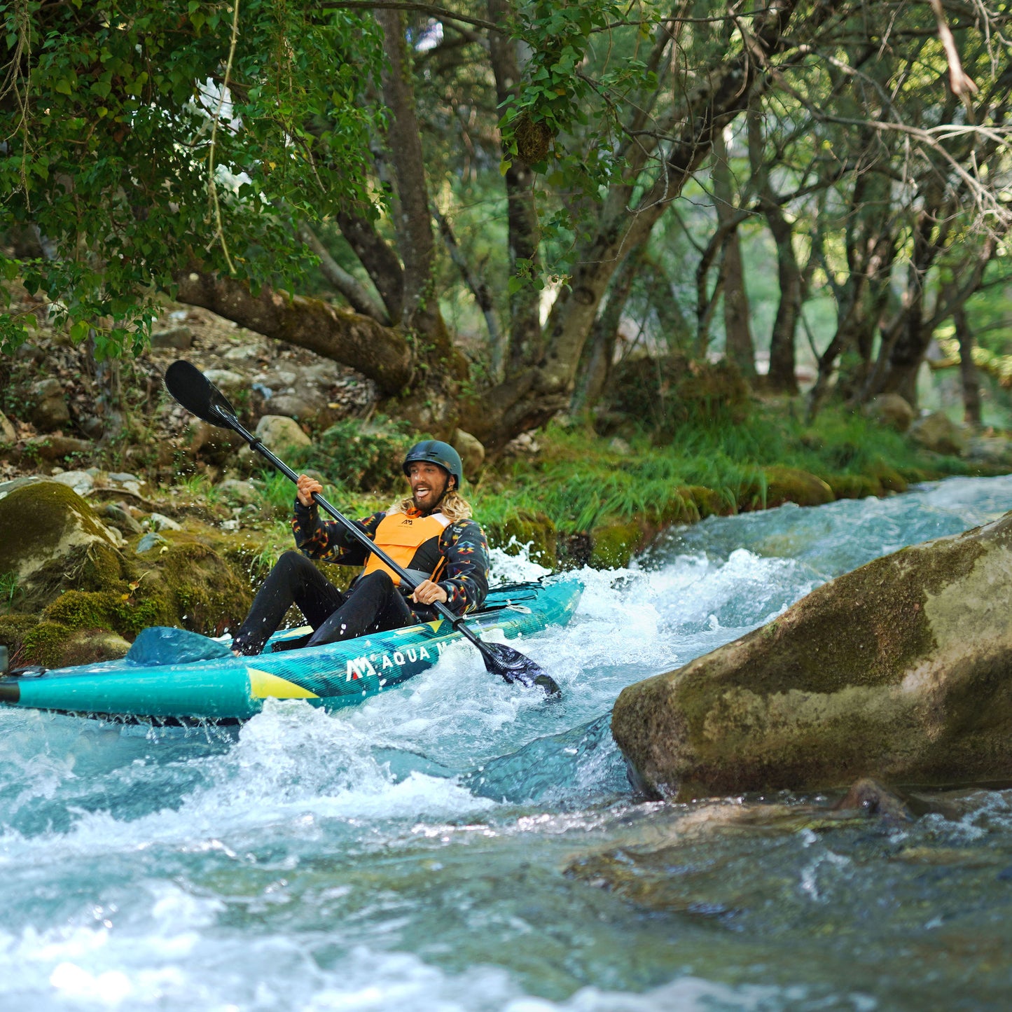 Aqua Marina - STEAM 312 10'3" Inflatable 1-person Kayak - Aqua Marina