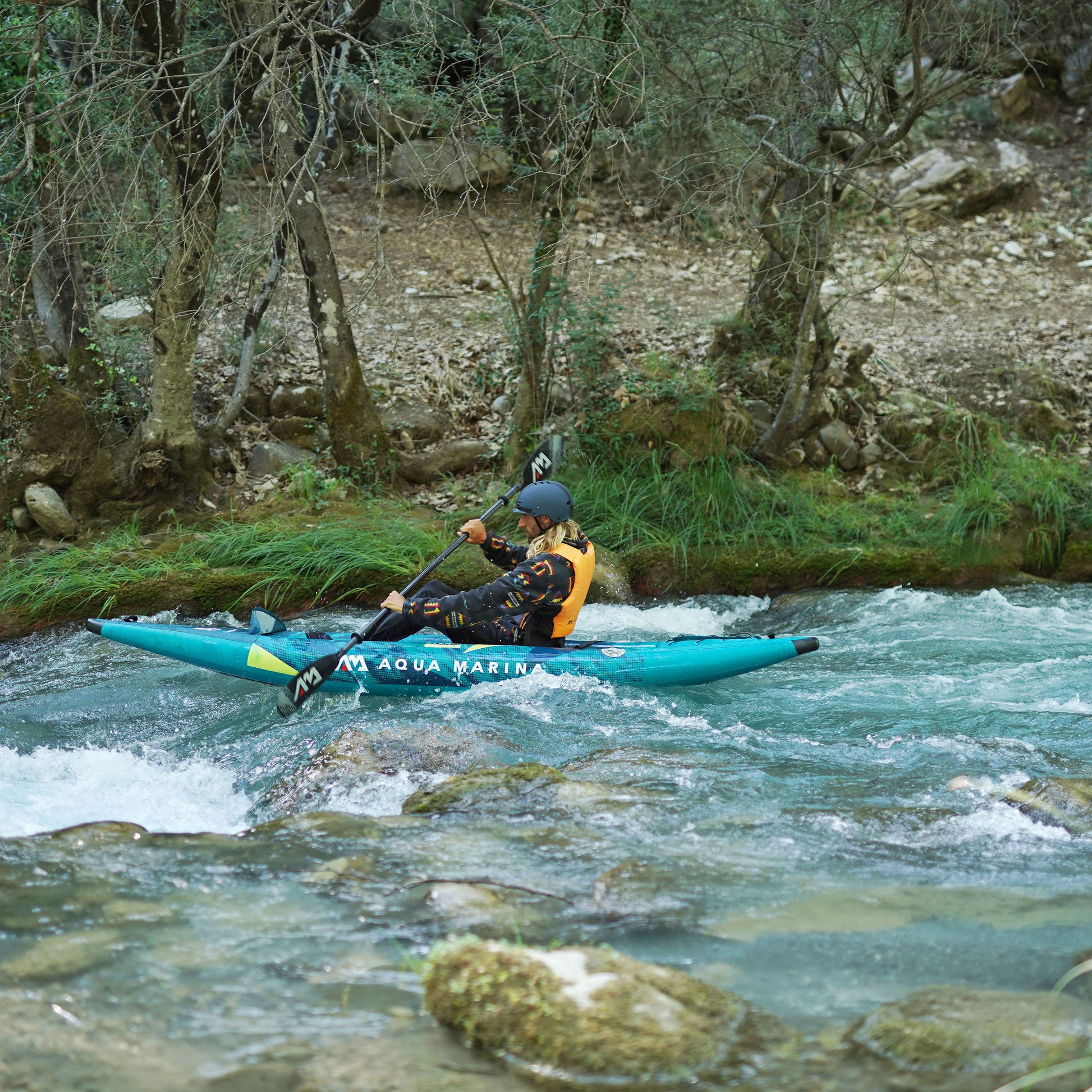 Aqua Marina - STEAM 312 10'3" Inflatable 1-person Kayak - Aqua Marina