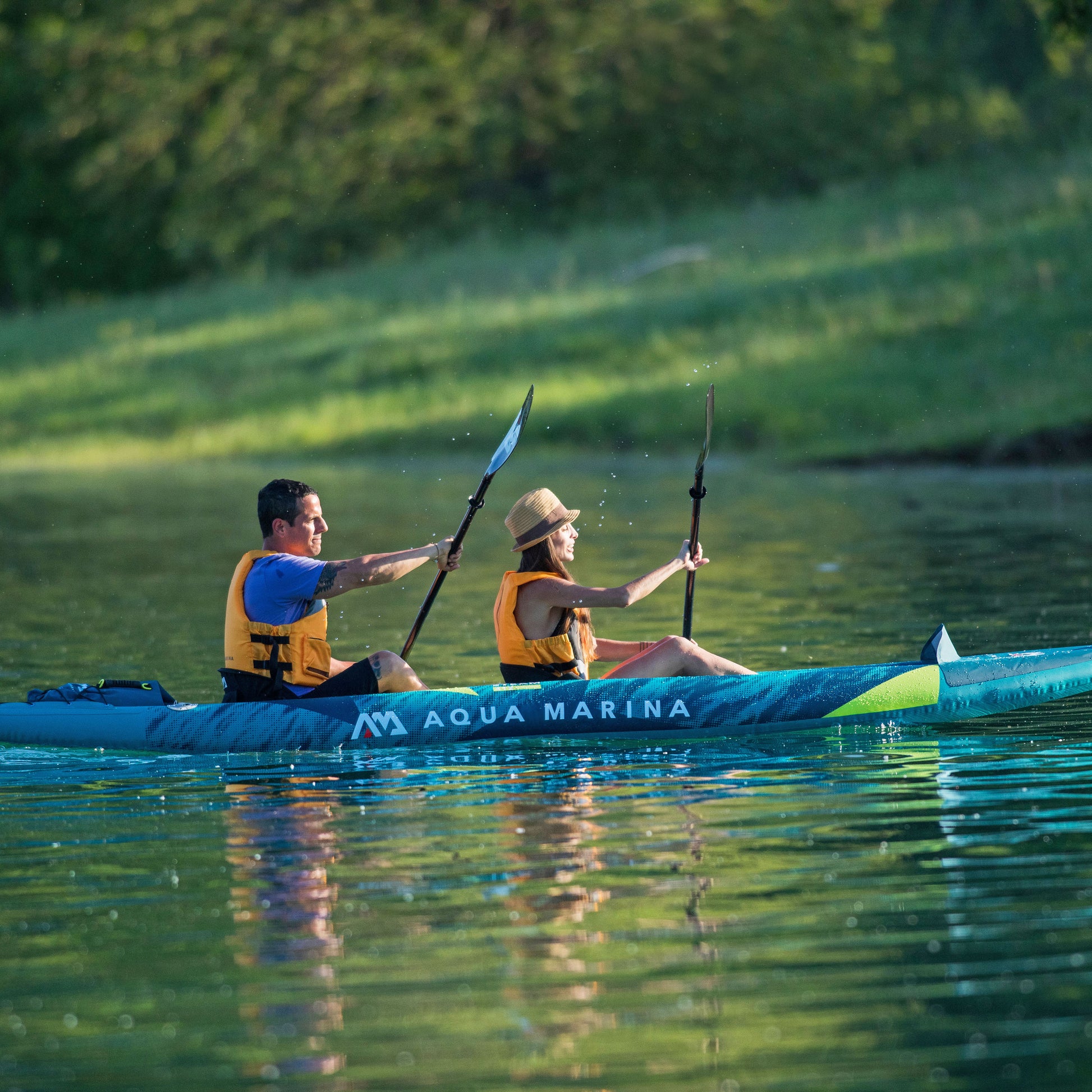 Aqua Marina - STEAM 412 13’6” Inflatable 2-person Kayak - Aqua Marina
