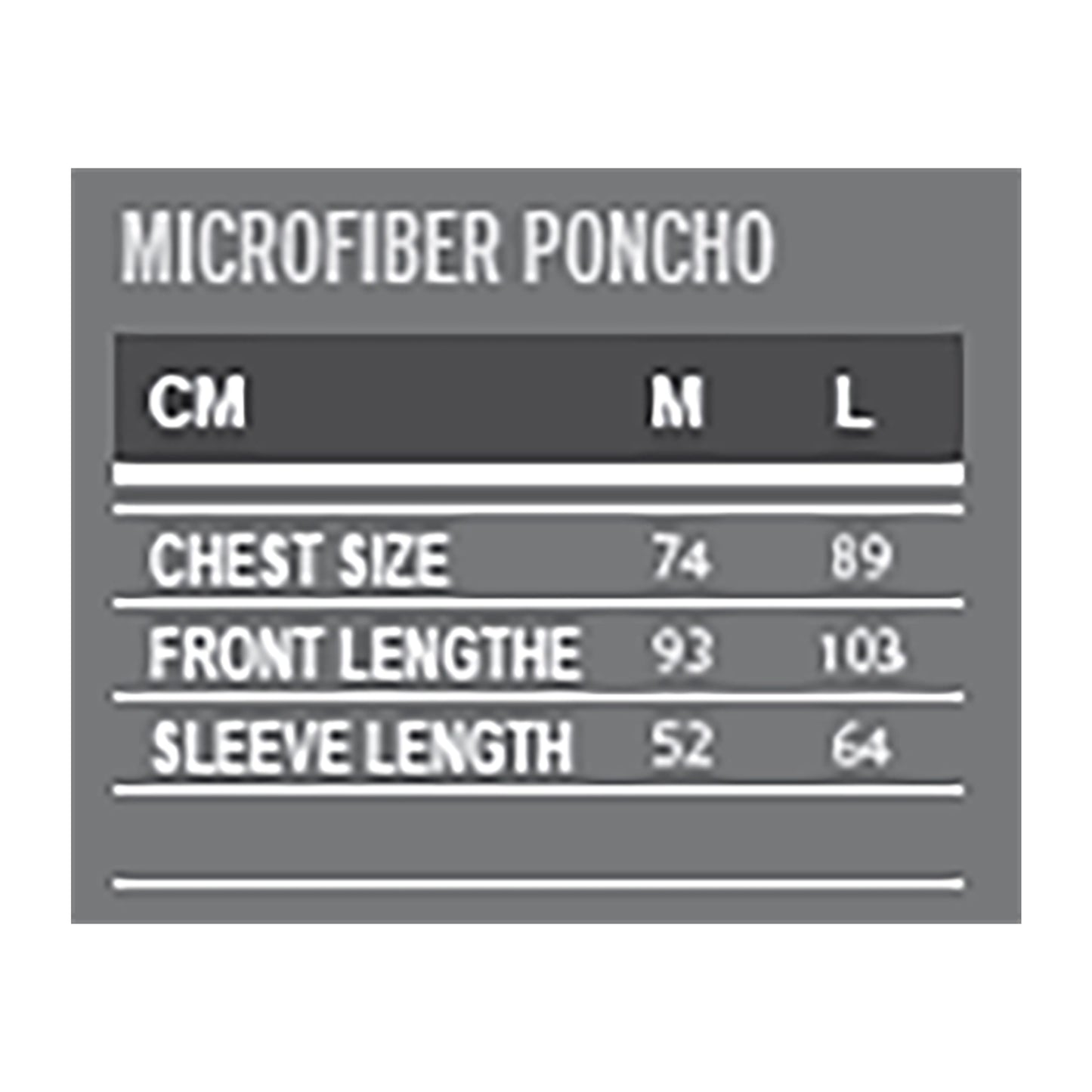 Aqua Marina - Water-repellent Thermal Poncho (Navy) - Medium - Aqua Marina